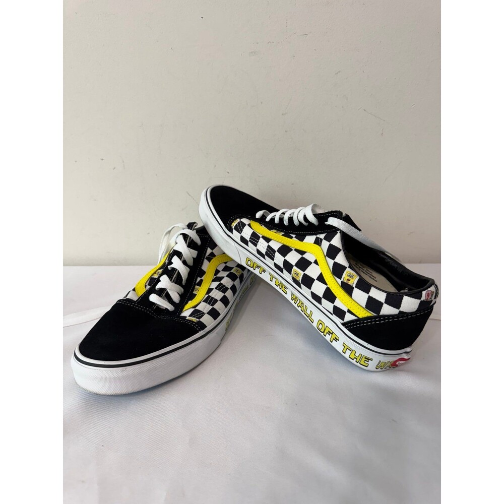 VANS SPONGEBOB OLD SKO OFF THE WALL SNEAKERS MENS size 12 nwot